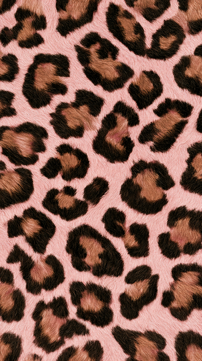 Phone wallpaper 2: Blush Leopard All-over sophisticated leopard p