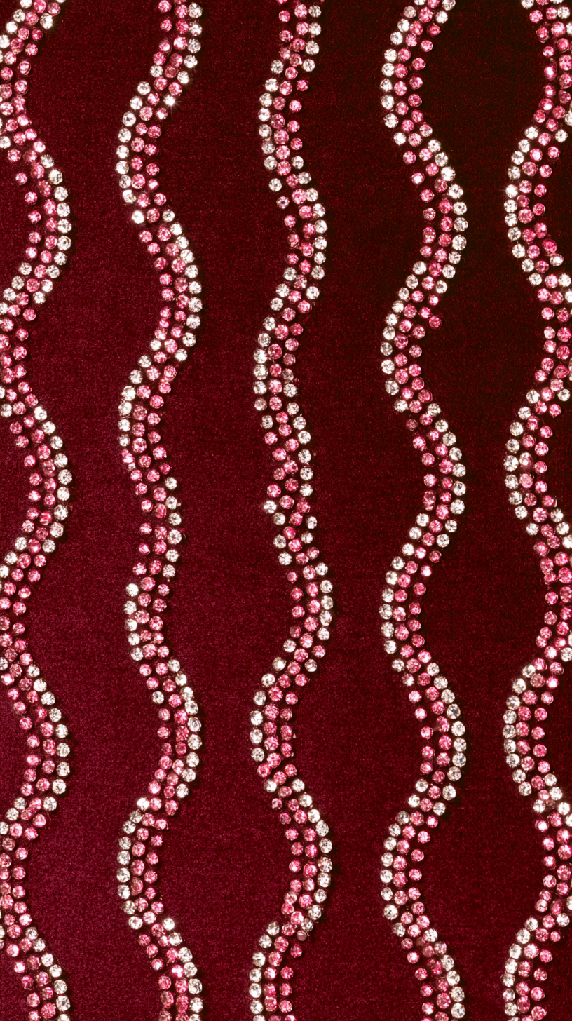 Phone wallpaper 12: Crystal Scallop Stripes Repeating vertical sca