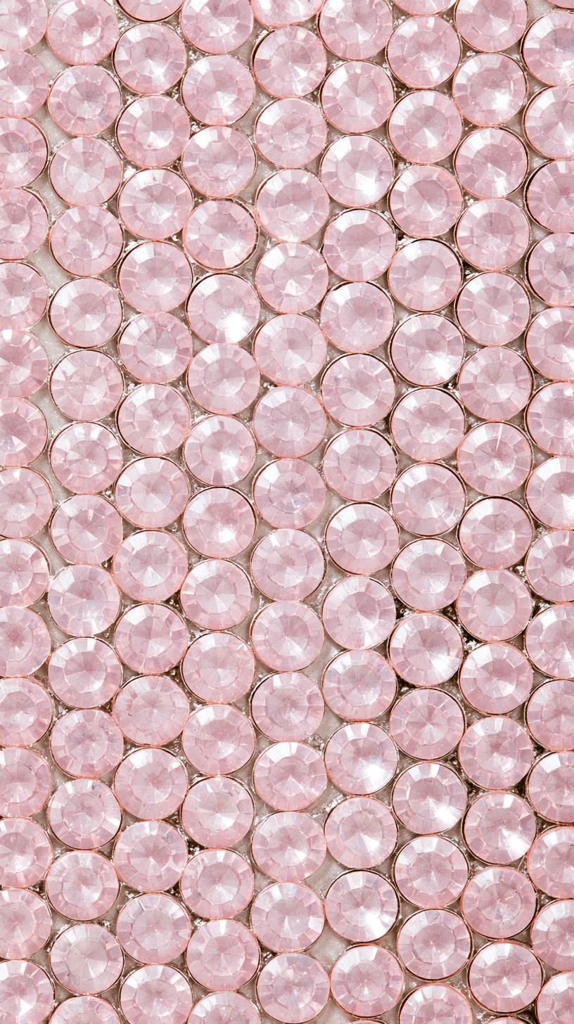 Phone wallpaper 19: Pink Crystal Pav Full-bleed surface of uniform
